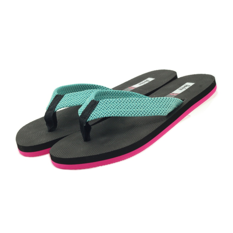 American Club American women's foam flip-flops green 4