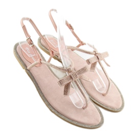 Women's sandals pink 17715 Rosa 2