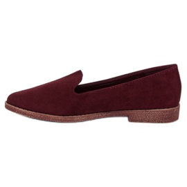 Maroon suede lords red 1