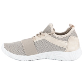 Beige slip-on shoes 1