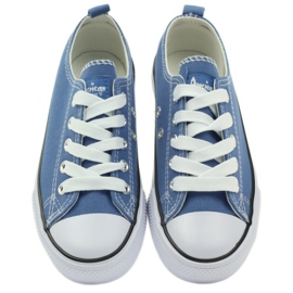 American Club American sneakers children's shoes blue sneakers 3