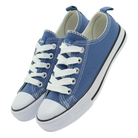 American Club American sneakers children's shoes blue sneakers 4