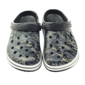 American Club Kroks clogsy slippers camo sandals black grey green 3 American Club Kroks clogsy slippers camo sandals black grey green 3