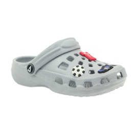 American Club Clogsy slippers Ronaldo gray American grey 1