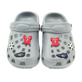 American Club Clogsy slippers Ronaldo gray American grey 3