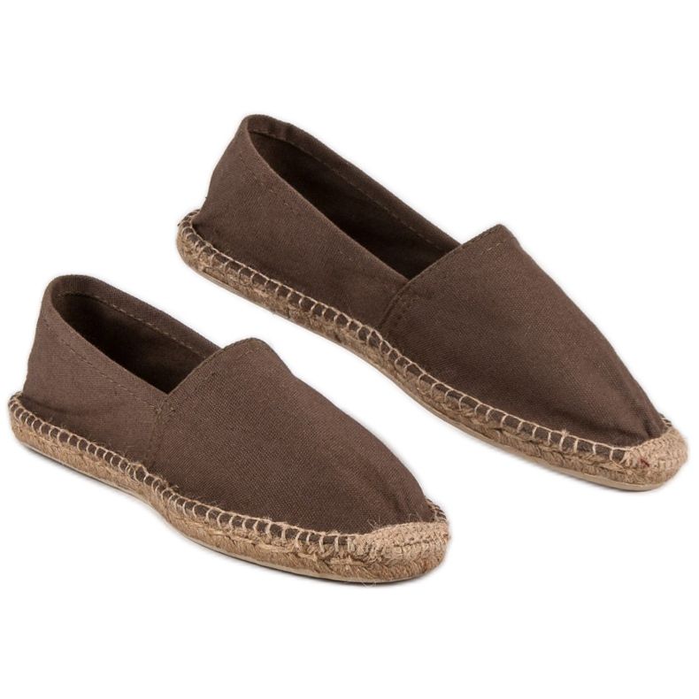 Brown Espadrilles multicolored 2