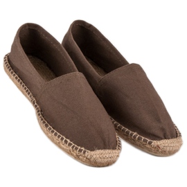 Brown Espadrilles multicolored 1