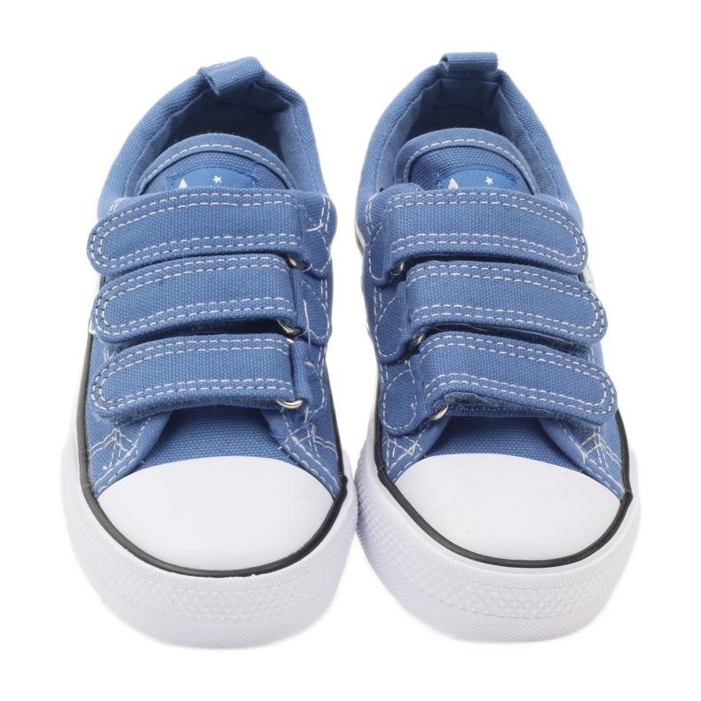 American Club American blu Velcro sneakers blue 3