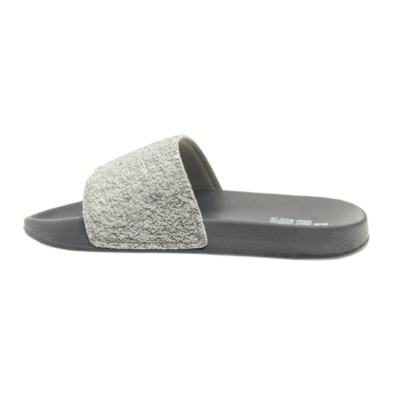 Profiled slippers Big Star glitter grey 2