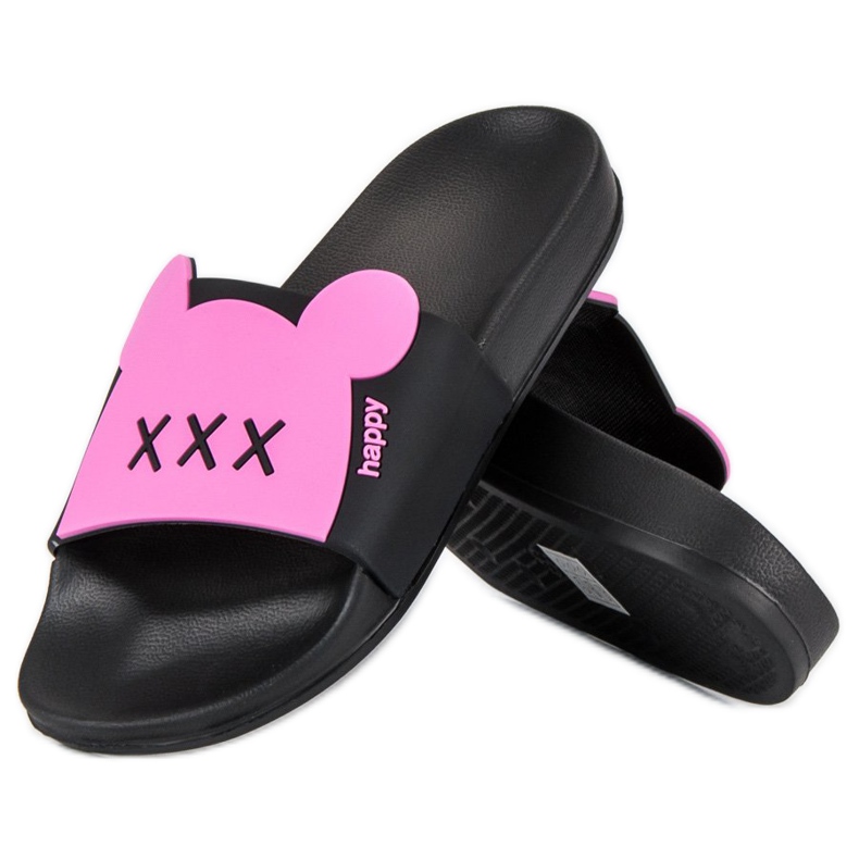 Fashionable vices slippers pink 2