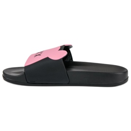 Fashionable vices slippers pink 1