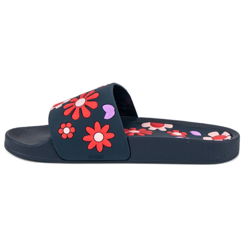 Flower slippers vices blue 1