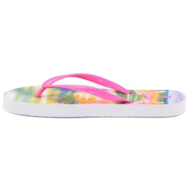 Fashionable flip-flops pink 1