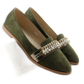 Elegant lords with cubic zirconias JH20P Green 2