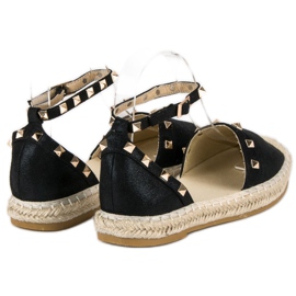 Fama Black Espadrilles Sandals 2
