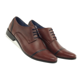 Men's VENI VICI 149 brown slippers navy blue 4