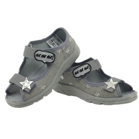 Girls' sandals Befado 969y122 gray grey 3