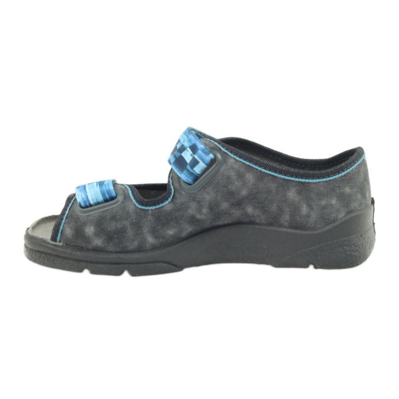 Befado 969y117 gray sandals blue grey 2