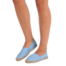 Light blue espadrilles 2