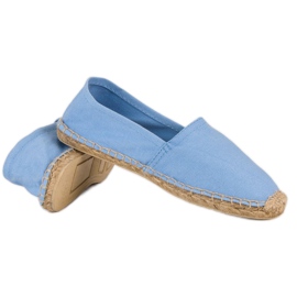 Light blue espadrilles 1