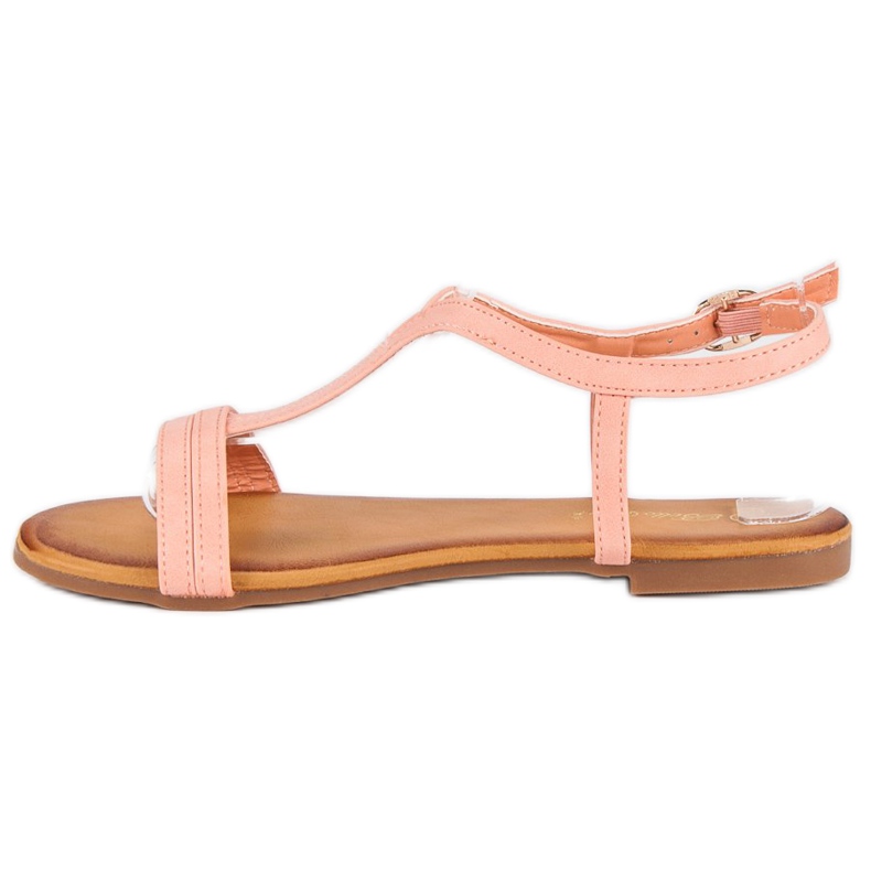 Bella Star Comfortable women's sandals pink 1