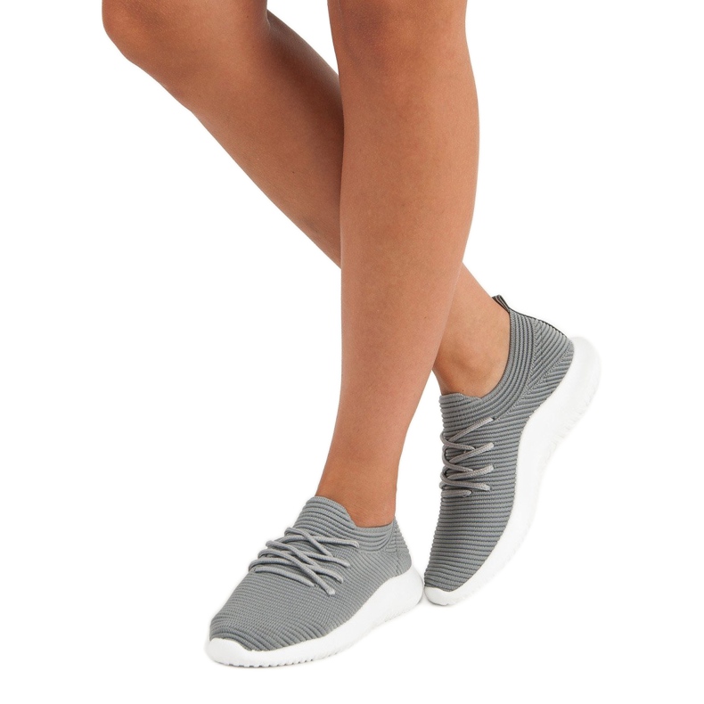 Anesia Paris Fashionable sports shoes grey 1