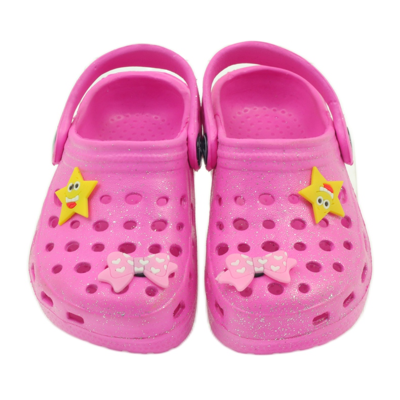 American Club American crocs children's slippers pink 3 American Club American crocs children's slippers pink 3