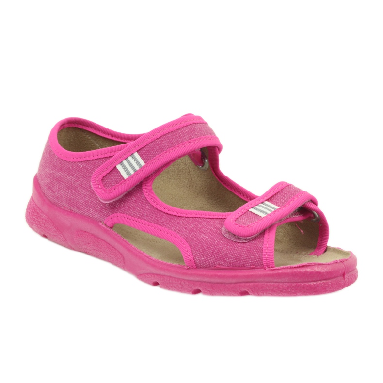 Sandals Befado 113y009 pink slippers 1