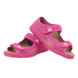 Sandals Befado 113y009 pink slippers 3