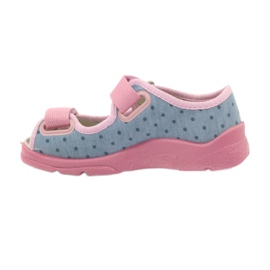 Boys' sandals Befado 969x093 gray grey pink 2 Boys' sandals Befado 969x093 gray grey pink 2