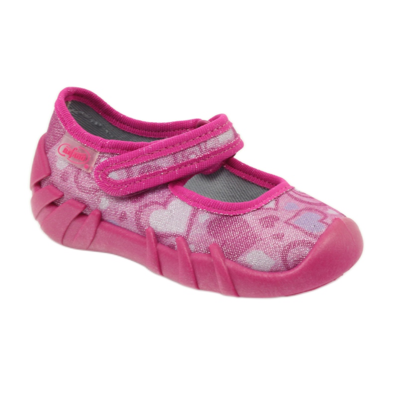Befado children's shoes 109p154 slippers pink 1 Befado children's shoes 109p154 slippers pink 1