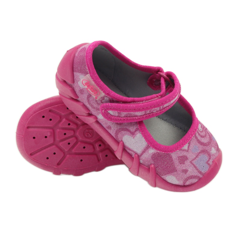 Befado children's shoes 109p154 slippers pink 3 Befado children's shoes 109p154 slippers pink 3