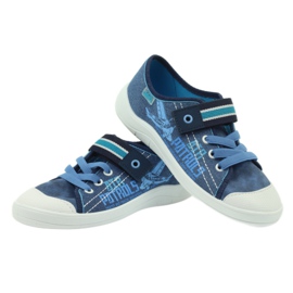 Slippers of boys' Sneakers Befado 251y092 blue navy blue 3