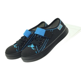 Black Befado 429x007 black sneakers slippers blue 4