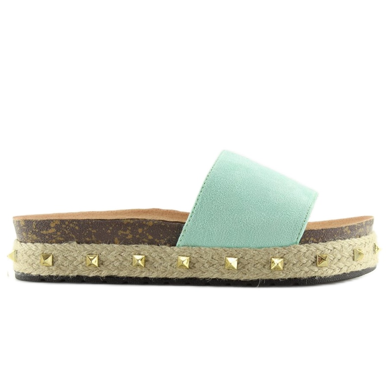 Mint espadrilles LS51 LT.GREEN 1