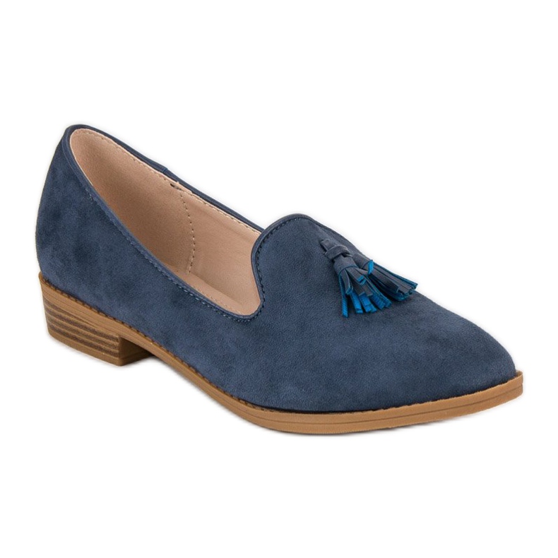 SDS Fashionable Suede Lords blue 1