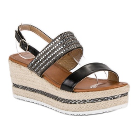 Seastar Wedge espadrilles black 2