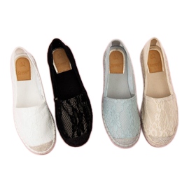 Seastar Gray Lace Espadrilles grey 1