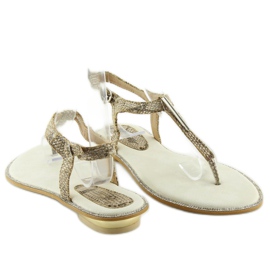 Flip-flops LP602 Khaki beige 2
