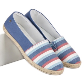 Slip on vices espadrilles blue 2