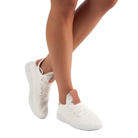 White sports shoes 1