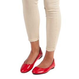 Diamantique Lacquered ballerinas 1