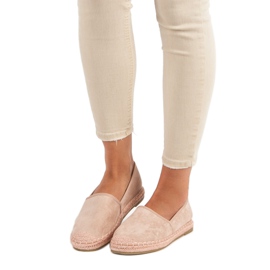 Nio Nio Pink suede espadrilles 1