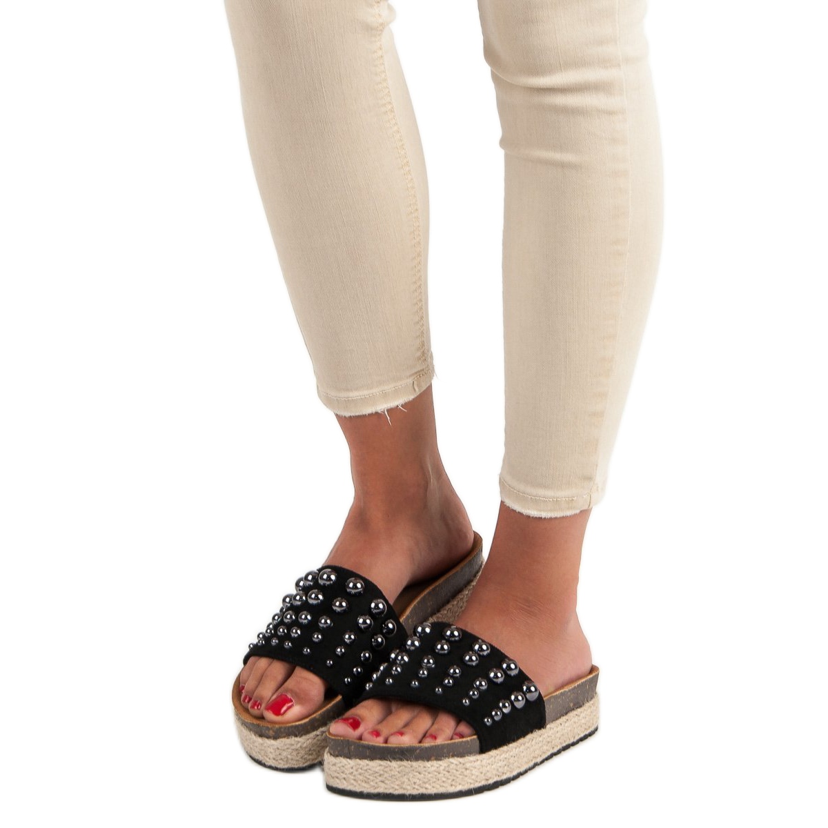 Sergio Todzi Women s fashion slippers black