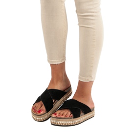 Bello Star Platform flip-flops black 1