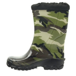 Camo galoshes with silver ions Ren But black brown green 2