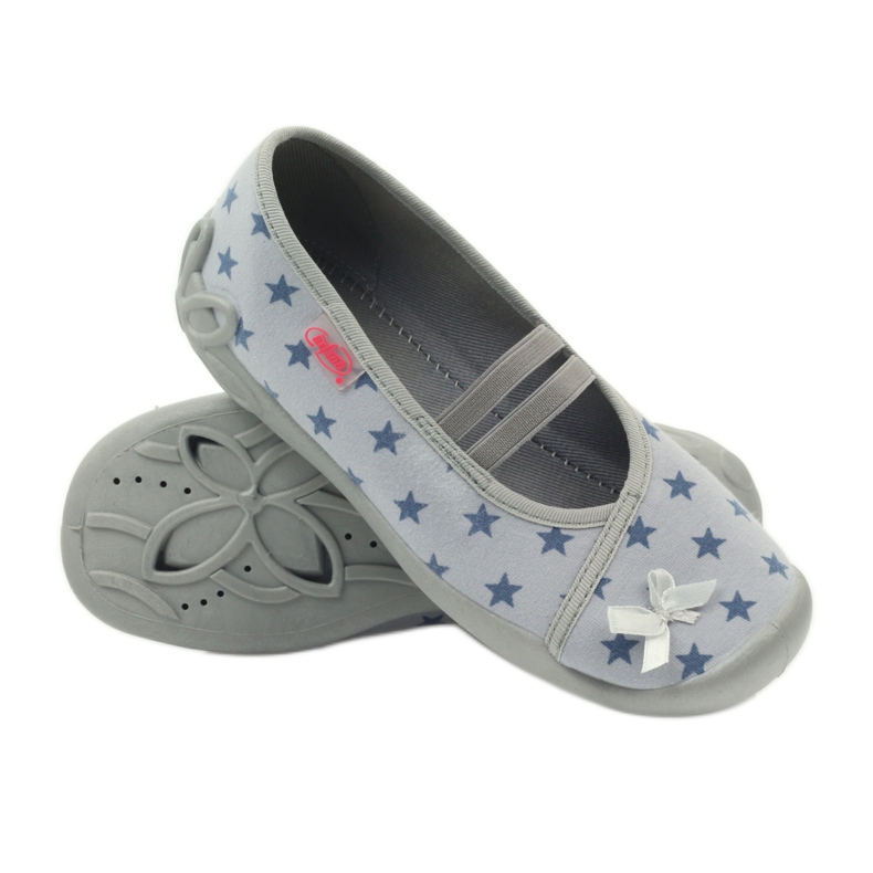 Gray Befado 116y230 slippers multicolored grey 3