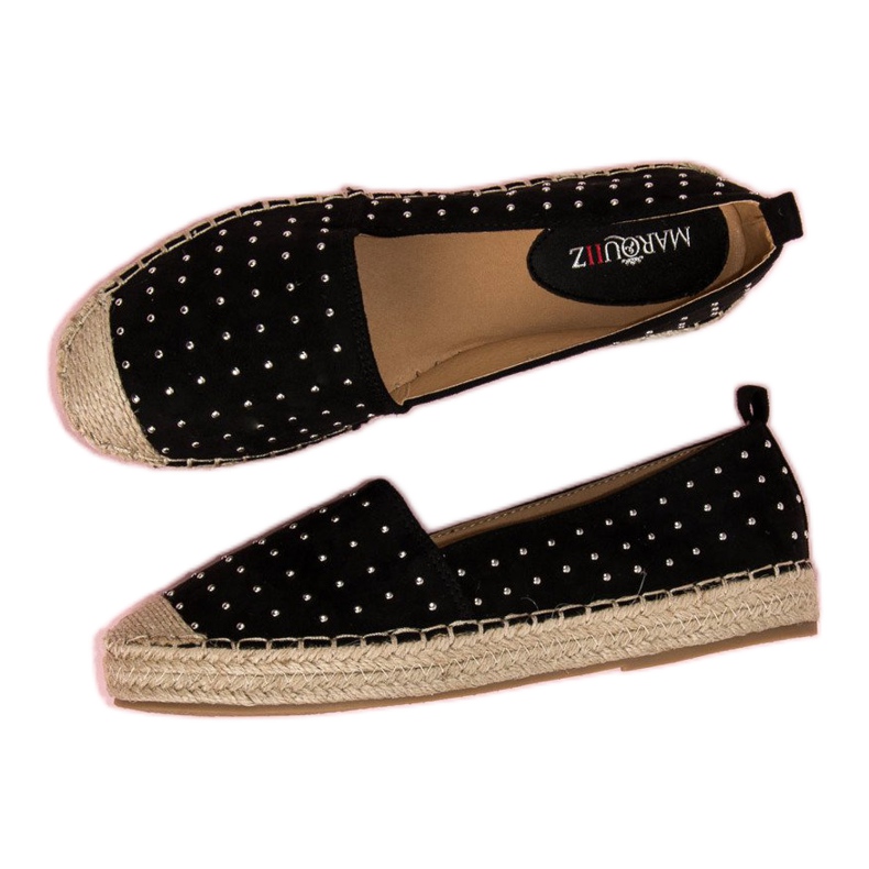 Marquiz Black suede espadrilles 1