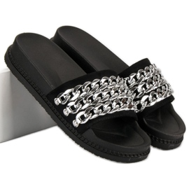 Black slippers 2