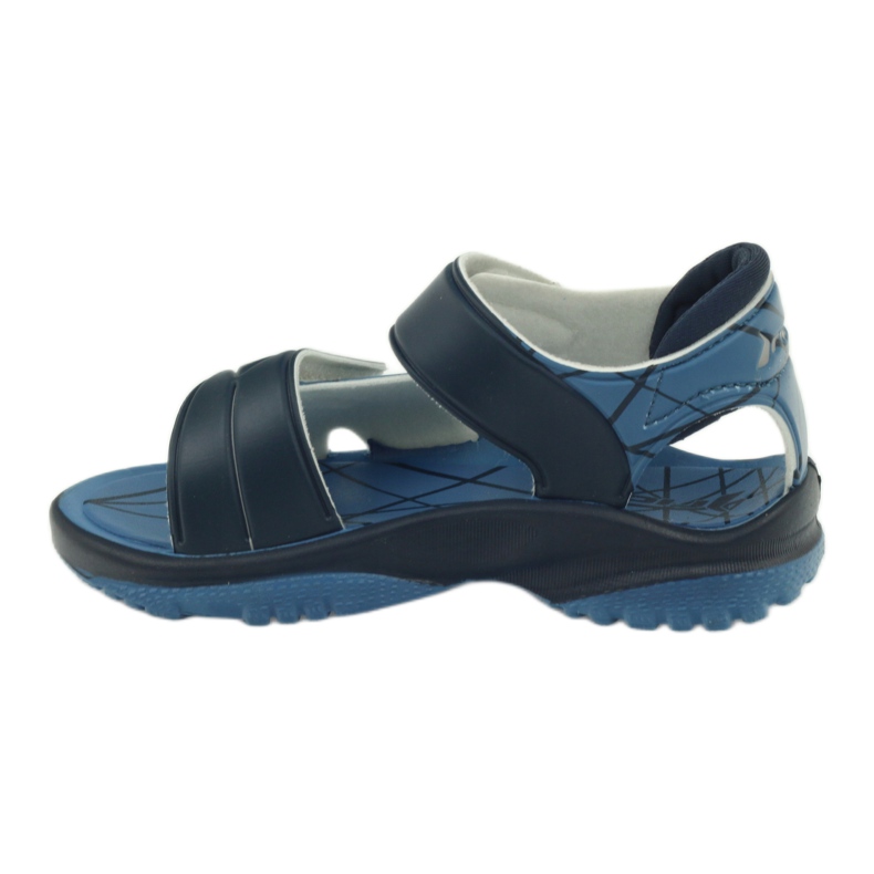 Blue sandals Rider velcro children's shoes navy blue 2